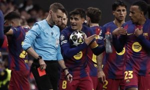 Le FC Barcelone saisit l’UEFA après des décisions arbitrales contestées