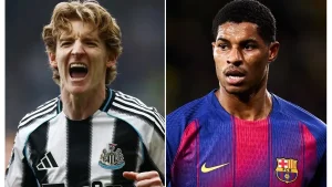 Barcelone veut sécuriser Rashford et accélère sur Anthony Gordon